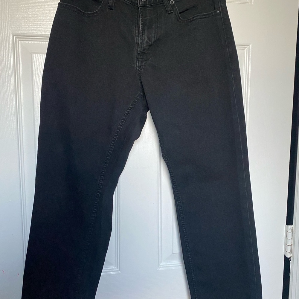 Old Navy Black Straight Jeans